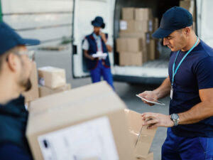 Movers at RoadStar Moving ready to move a smart home in Bryan-College Station, TX